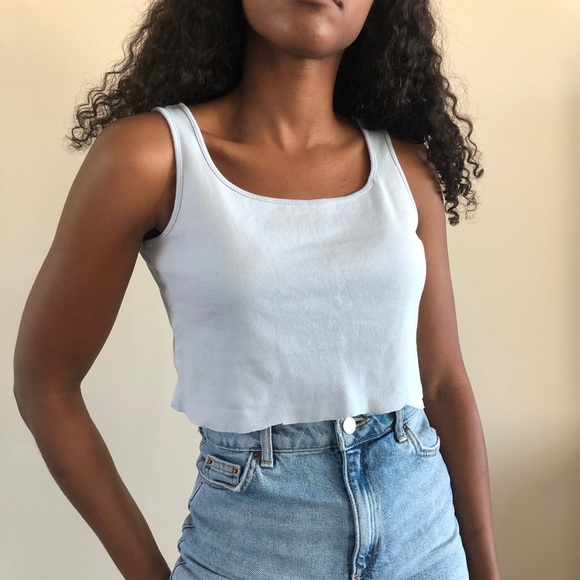 Ruby Rd. Raw hem crop top - Picture 3 of 3